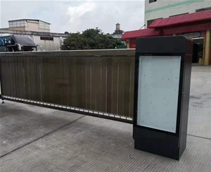 济宁社区广告道闸